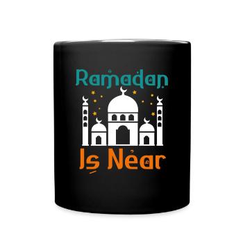 Ramadan, cadeaux du Ramadan, fêtes musulmanes - Mug uni - noir - Devant