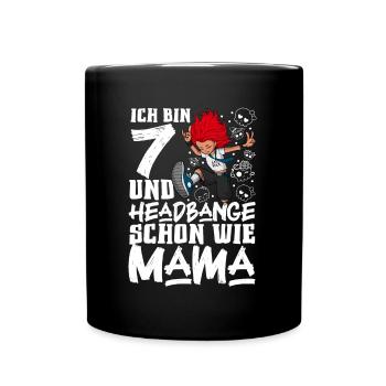 I' - Girl Rocker - Full Colour Mug - black - Front