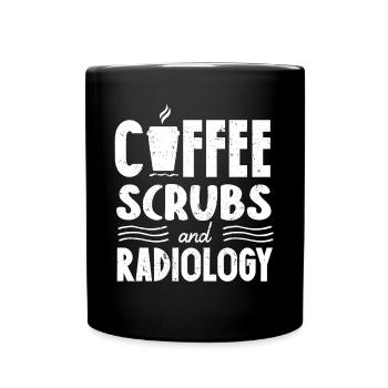 Radiologue, radiologue - Mug uni - noir - Devant