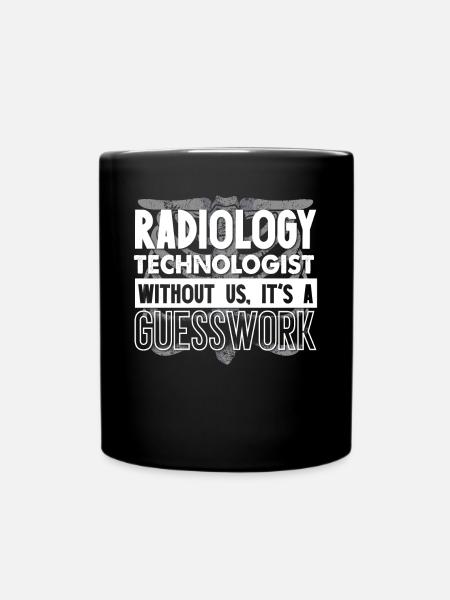 Radiologie, Radiologe - Tasse einfarbig - Schwarz