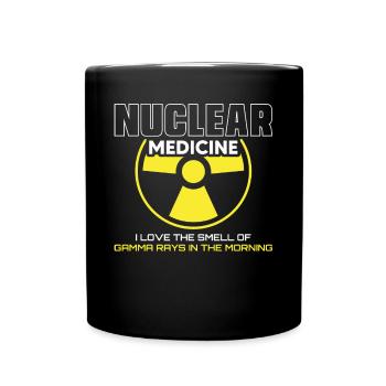 NUC Med Squad, Kernmedizin - Tasse einfarbig - Schwarz - Vorne