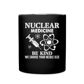 NUC Med Squad, Médecine nucléaire - Mug uni - noir - Devant