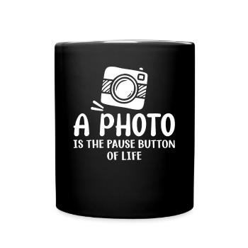 Photographer, Photography - Full Colour Mug - black - Front