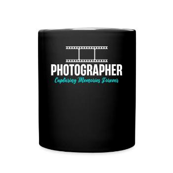 Photographer, Photography - Full Colour Mug - black - Front