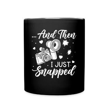 Photographer, Photography - Full Colour Mug - black - Front