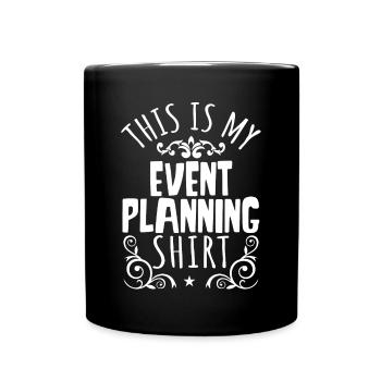 Event Planning, Event Planner - Full Colour Mug - black - Front