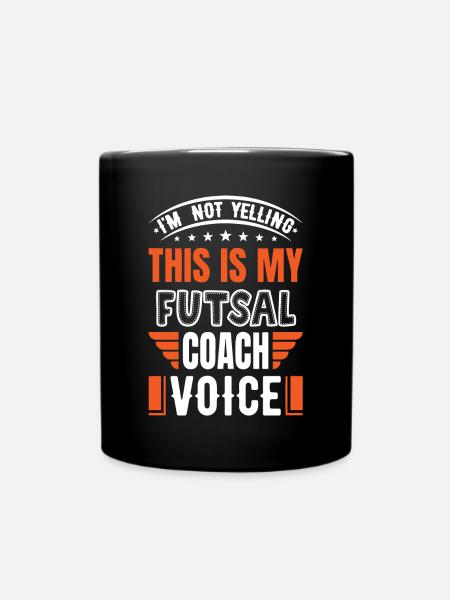 Futsal player, Futsal - Full Colour Mug - black