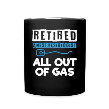 Anesthesiologist, Anesthesiology - Full Colour Mug - black - Front