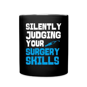 Anesthesiologist, Anesthesiology - Full Colour Mug - black - Front