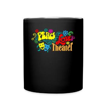 Broadway, Comédie musicale, Théâtre - Mug uni - noir - Devant