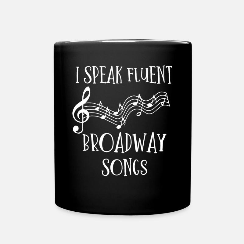 Broadway, Comédie musicale, Théâtre - Mug uni - noir