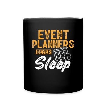 Event Planning, Event Planner - Full Colour Mug - black - Front