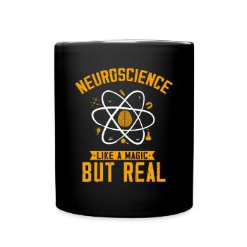Neuroscience, Neuroscientists - Full Colour Mug - black - Front