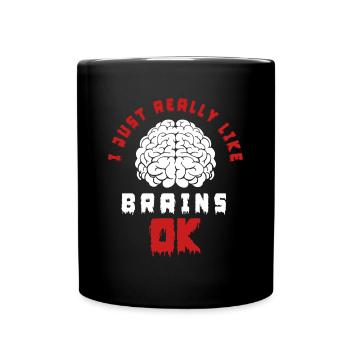 Neurowissenschaften, Neurowissenschaftler - Tasse einfarbig - Schwarz - Vorne