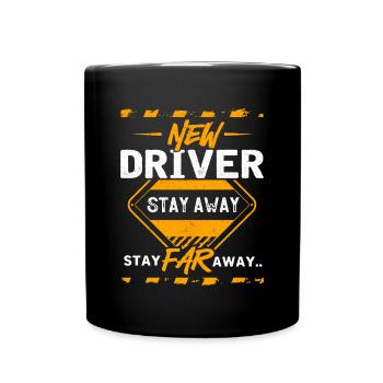 Nouveau permis de conduire - Mug uni - noir - Devant
