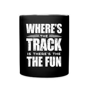 Motocross bikers - Full Colour Mug - black - Front