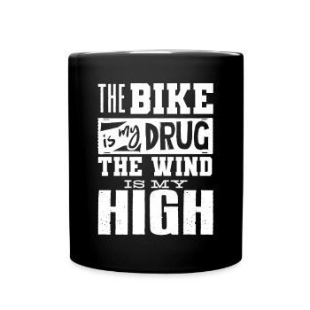 Motocross bikers - Full Colour Mug - black - Front
