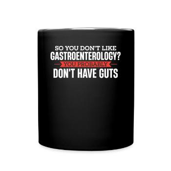 Gastroenterologie, Gastroenterologe - Tasse einfarbig - Schwarz - Vorne