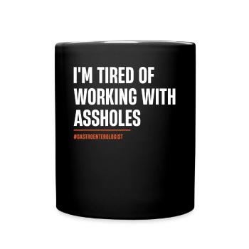 Gastroenterologie, Gastroenterologe - Tasse einfarbig - Schwarz - Vorne