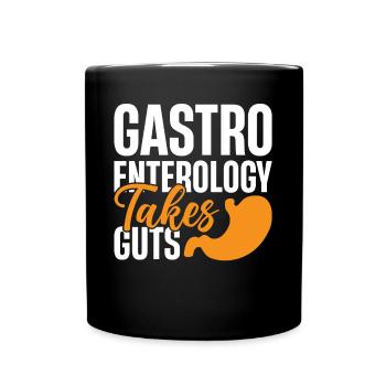 Gastroenterologie, Gastroenterologe - Tasse einfarbig - Schwarz - Vorne