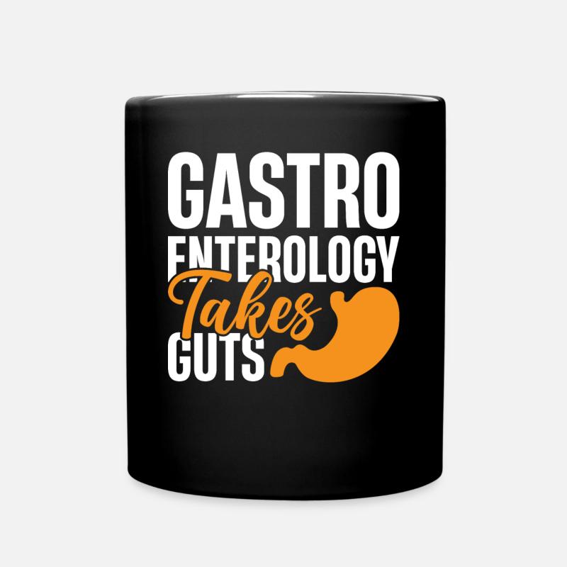 Gastroenterologie, Gastroenterologe - Tasse einfarbig - Schwarz