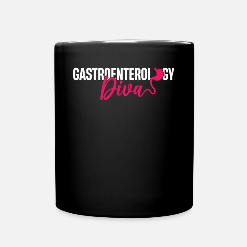 Gastroenterologie, Gastroenterologe - Tasse einfarbig - Schwarz