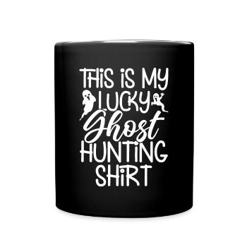 Ghost hunters, ghosts, ghosts, ghost hunting - Full Colour Mug - black - Front