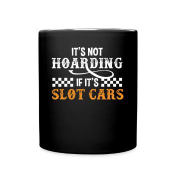 Slot car, slot car racing - Full Colour Mug - black - Front