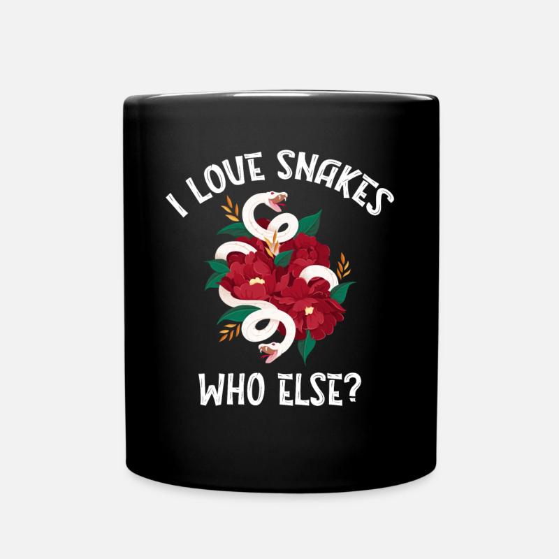 Serpent, reptile - serpents - Mug uni - noir