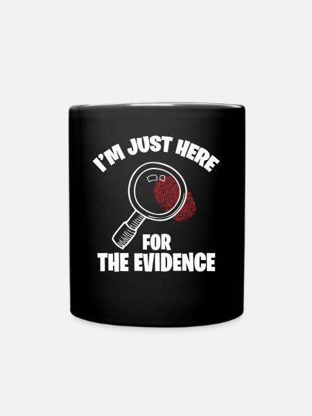 Costume de médecin légiste - Mug uni - noir
