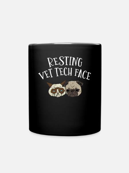 vétérinaire, vétérinaire, vétérinaire - Mug uni - noir