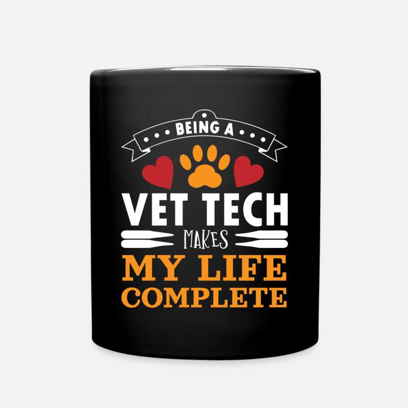 vétérinaire, vétérinaire, vétérinaire - Mug uni - noir