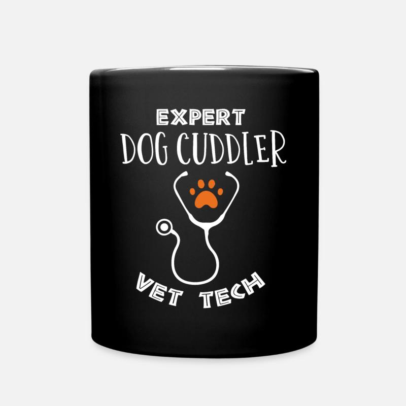 Tierarzt, Tierarzt, Tierarzt - Tasse einfarbig - Schwarz