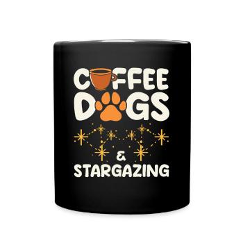 Stargazer Gift Kosmologie Stargazing - Tasse einfarbig - Schwarz - Vorne
