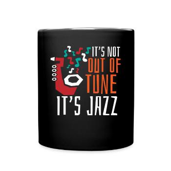 Musique jazz - Musiciens de jazz - Mug uni - noir - Devant