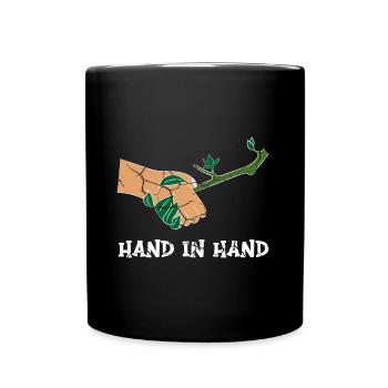 Climate Change Mother Earth Day Environment - Full Colour Mug - black - Front