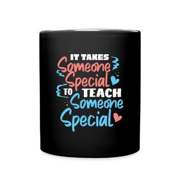Special Needs Education, Special Education - Full Colour Mug - black - Front