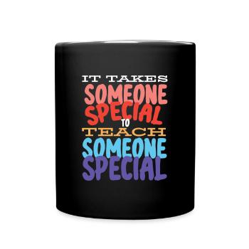 Special Needs Education, Special Education - Full Colour Mug - black - Front