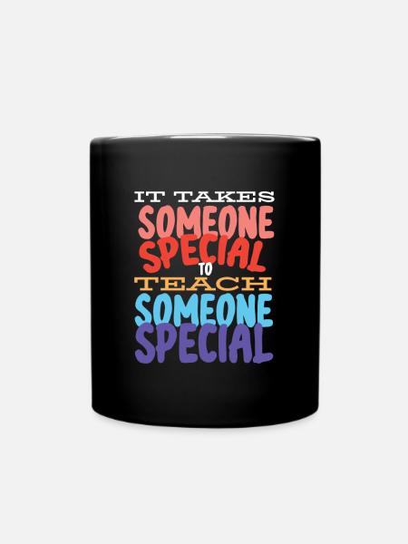 Sonderpädagogin, Sonderpädagogik - Tasse einfarbig - Schwarz