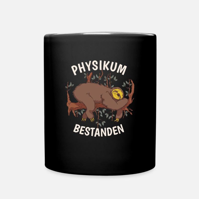 Physikum geschafft!!! Medizinstudent Universität - Tasse einfarbig - Schwarz