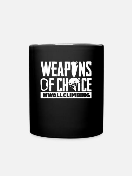 Grimpeurs muraux, grimpeurs de murs - Mug uni - noir
