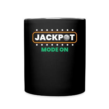 Pinball player - Full Colour Mug - black - Front