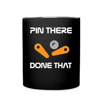 Pinball player - Full Colour Mug - black - Front