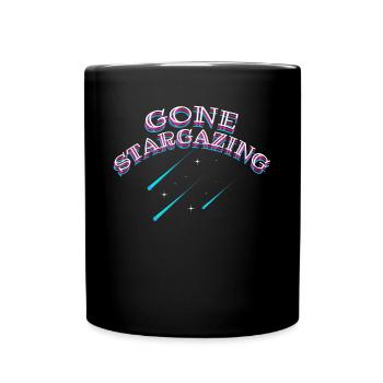Gaz stellaire, Cosmologie, Astronomie - Jumelles - Mug uni - noir - Devant