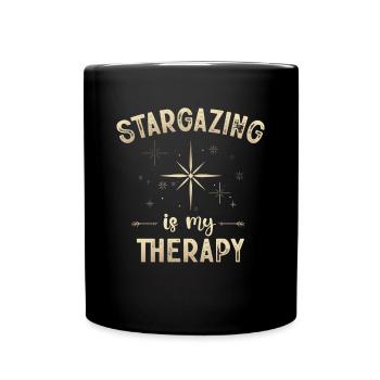 Astrophotography, Astronomy, Stargazing - Full Colour Mug - black - Front