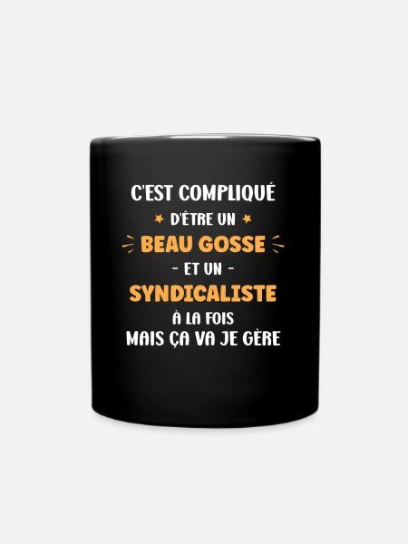 Syndicaliste - Mug uni - noir