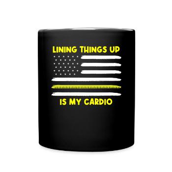 Carreleurs, carreleurs, carreleurs - Mug uni - noir - Devant