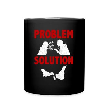 Knapping Stone Collector Problem Solution Hobby - Full Colour Mug - black - Front