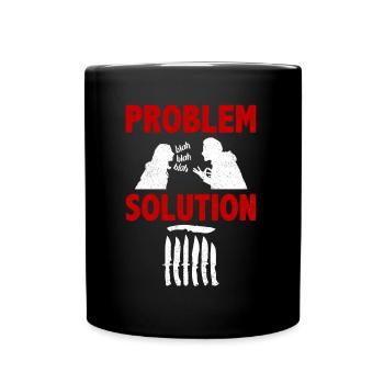 Fabrication de couteaux Fabricant de couteaux Solution de problème Passe-temps - Mug uni - noir - Devant