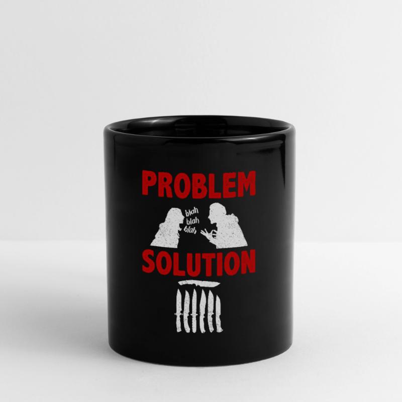 Fabrication de couteaux Fabricant de couteaux Solution de problème Passe-temps Mug uni